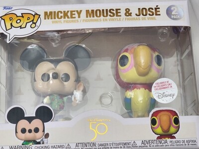 Mickey Mouse &amp; Jose Funko Pop Vinyl Figure
