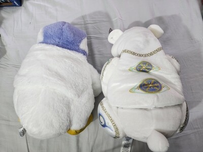 Animal Kingdom Menagerie puppets (Polar Bear &amp; Penguin)