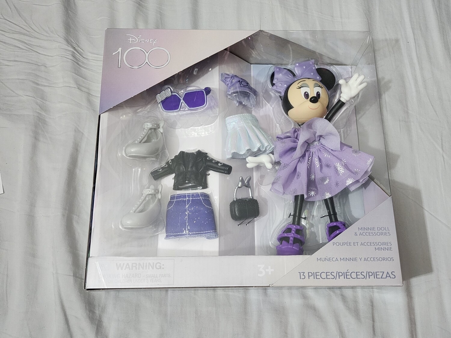 Disney 100 Years of Wonder Minnie Mouse doll & accessories