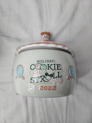 2022 Epcot Holiday Cookie Stroll cookie jar