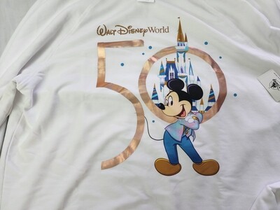 Walt Disney World 50th Celebration shirt LARGE