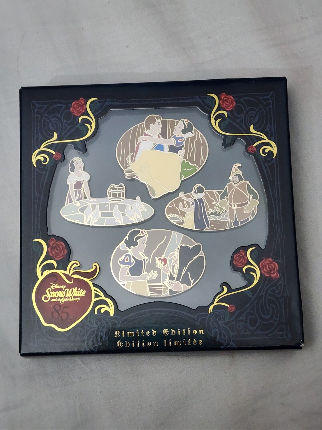 Snow White &amp; the Seven Dwarfs 85th pin set