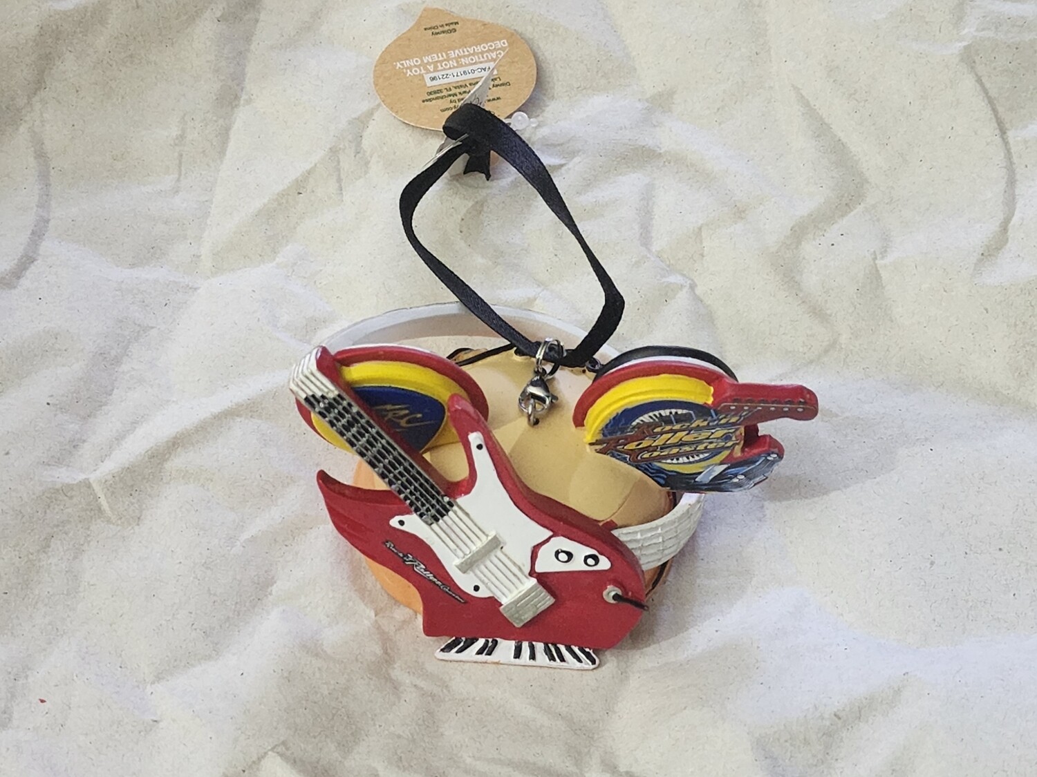 Rockin Roller Coaster ear hat ornament