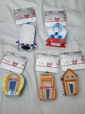 Toy Story Sketchbook Ornament set of 5