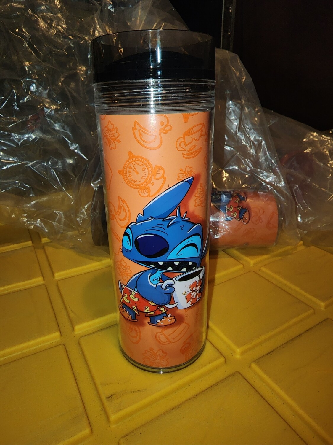 Stitch I Don&#39;t Do Mornings tumbler