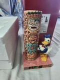 SIGNED Jim Shore WDW 50th Anniversary Donald Duck Totem Pole