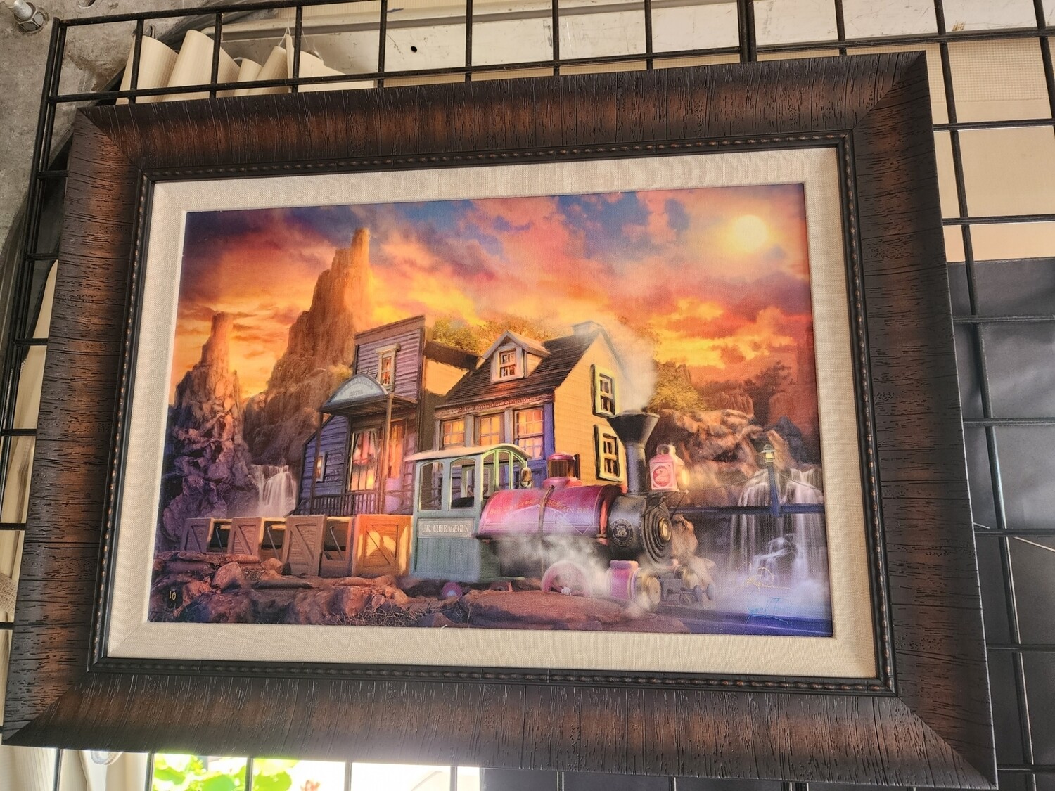 Joel Payne Rainbow Ridge LE Framed giclee LE2/95