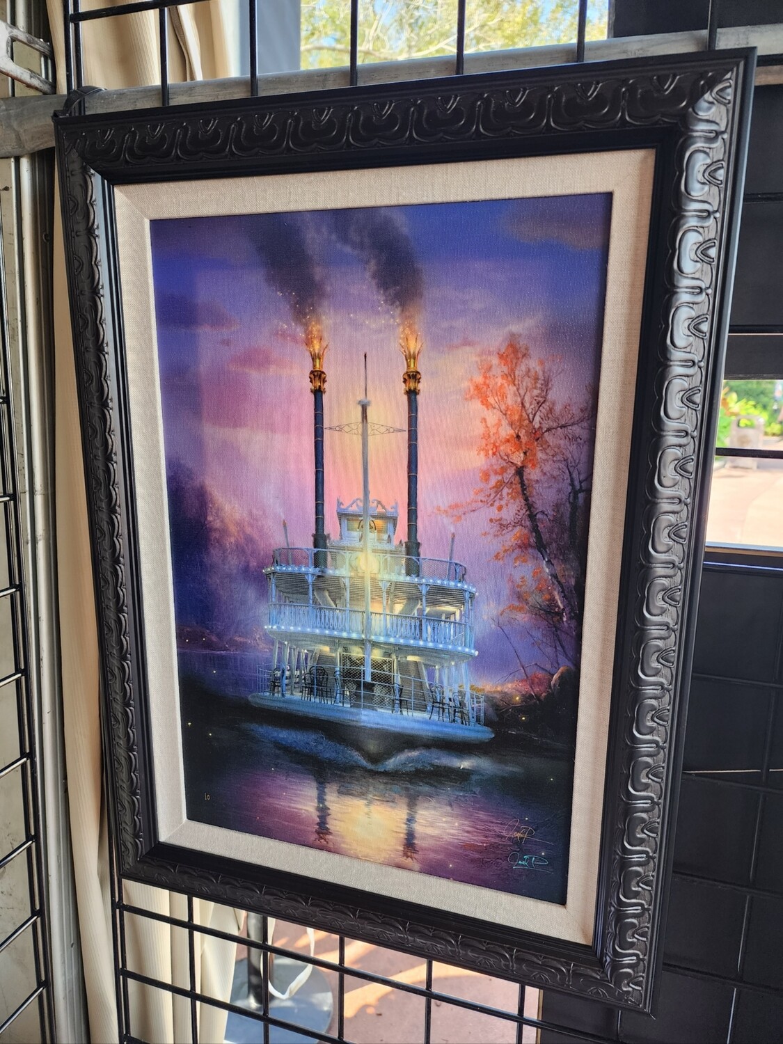 Joel Payne Midnight Stream Framed giclee LE7/95