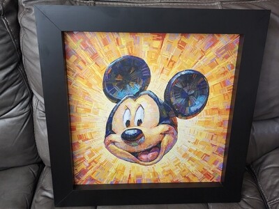 Greg McCullough DDC Mickey large framed giclee