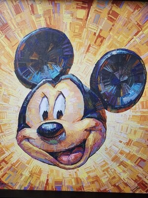 Greg McCullough DDC Mickey large framed giclee