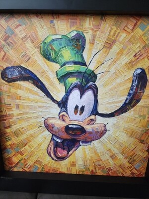 Greg McCullough DDC Goofy large framed giclee