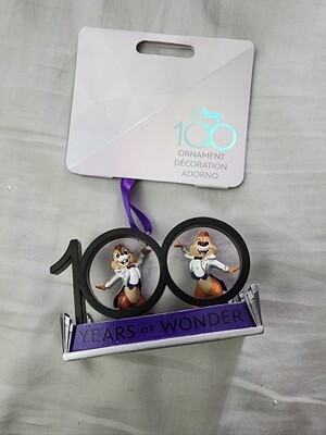 Disney 100 Years of Wonder Chip &amp; Dale ornament