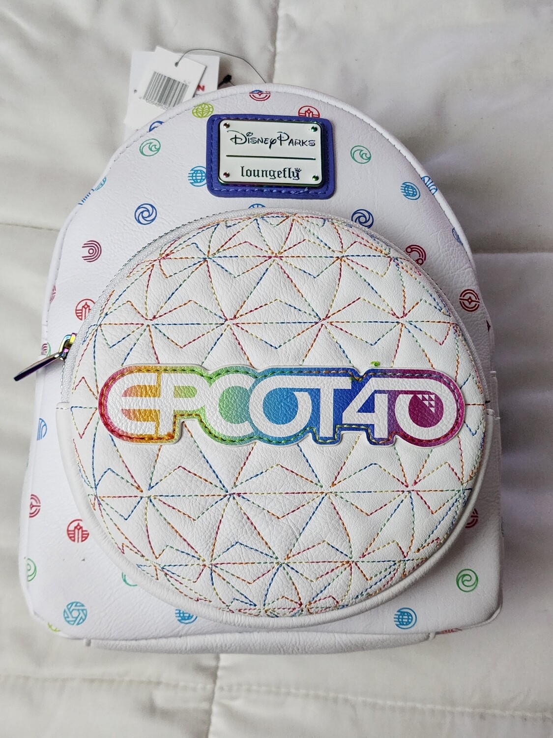 Epcot 40th Loungefly backpack