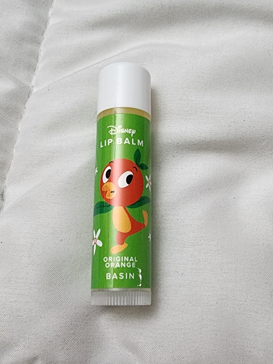 Orange Bird Flower &amp; Garden Basin lip balm