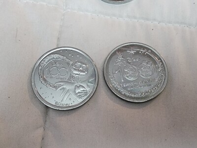 Jack Skellington Disney 100 Years of Wonder medallion coin
