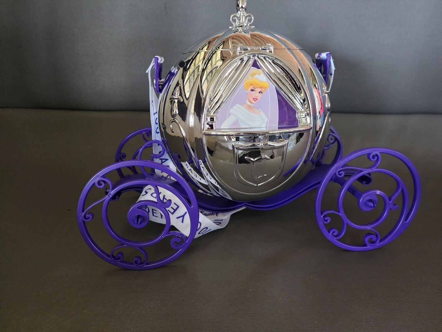 Disney 100 Years of Wonder Cinderella Carriage Popcorn Bucket