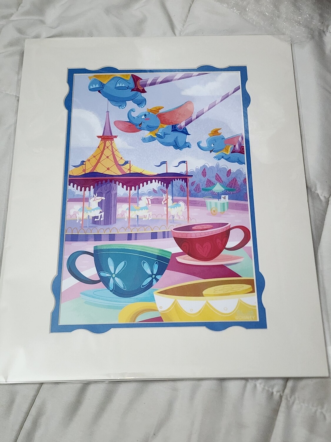 Stephanie Laberis Fantasyland 14x18 matted print