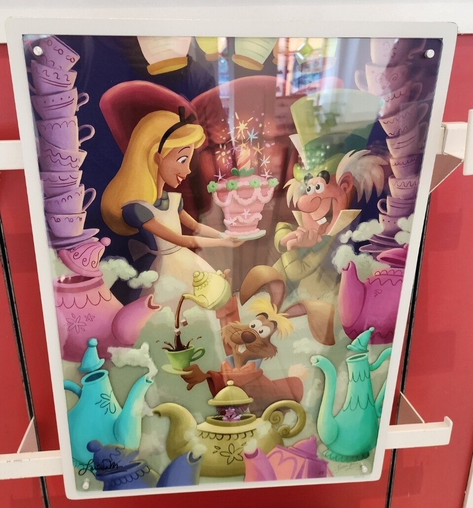 The Unbirthday Party Larissa Marantz framed limited print 