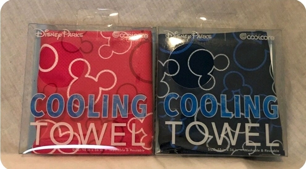 Disney cooling towel (blue or pink)