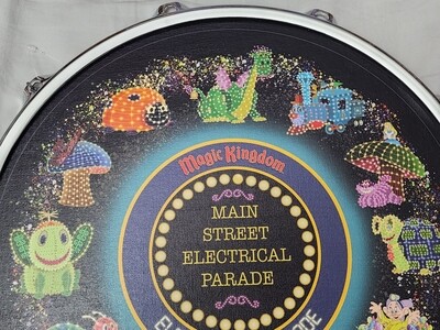 Mark Seppala Main Street Electrical Parade Drum original canvas art SIGNED