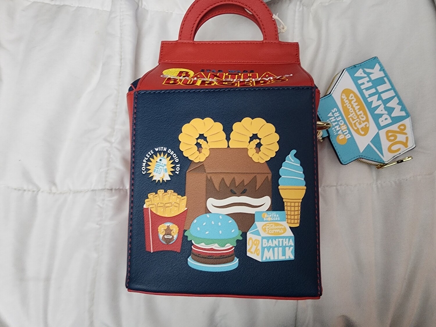 Star Wars Bantha Burger Loungefly crossbody purse