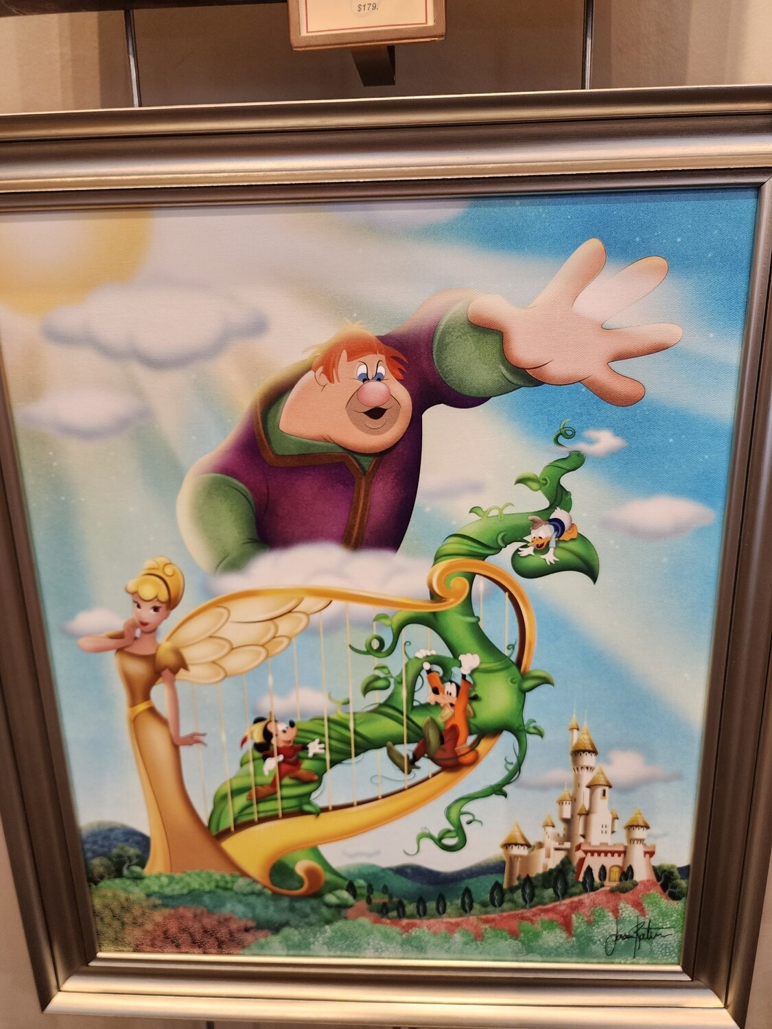 Jason Ratner Mickey and the Beanstalk giclee LE11/95