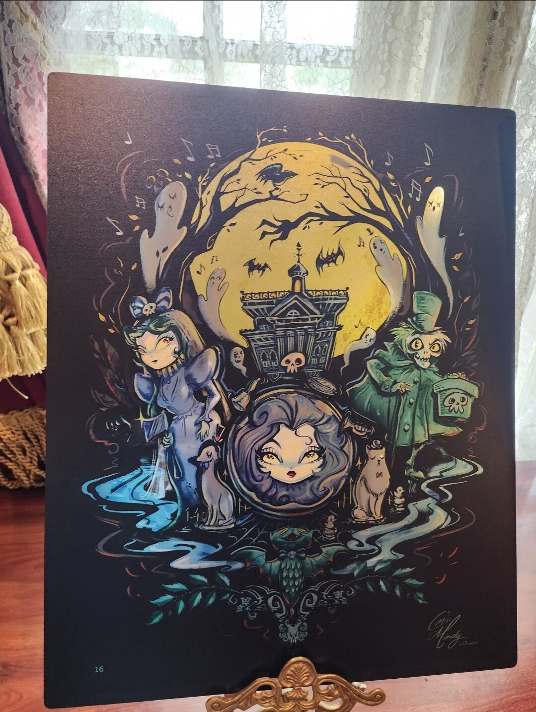 Miss Mindy Happy Haunts LE11/95 print