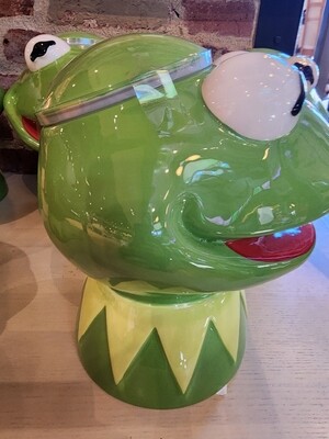 Kermit The Frog cookie jar