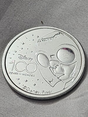 Edna Mode Disney 100 Years of Wonder medallion coin