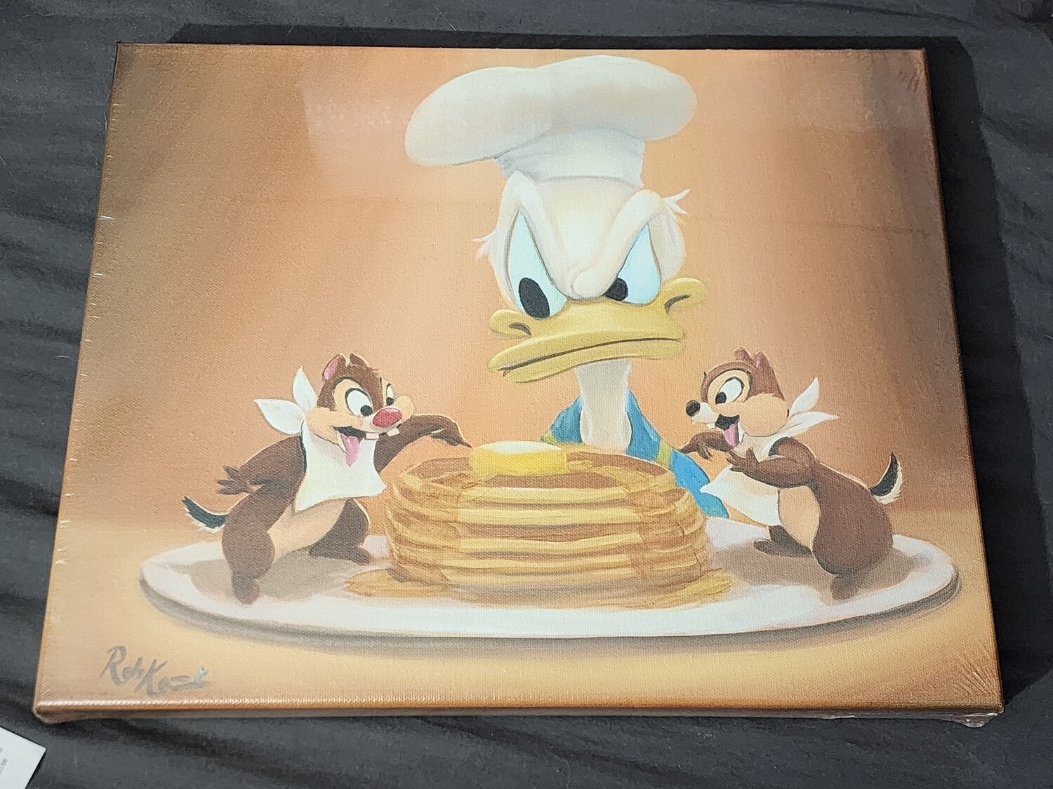 Rob Kaz Breakfast Bandits Gallery Wrap Canvas 12x15&quot;