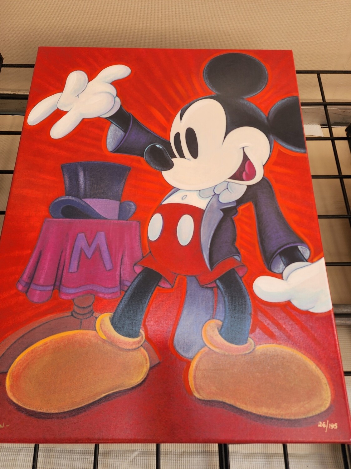 Bret Iwan The Magician LE gallery wrap canvas SIGNED LE25/295