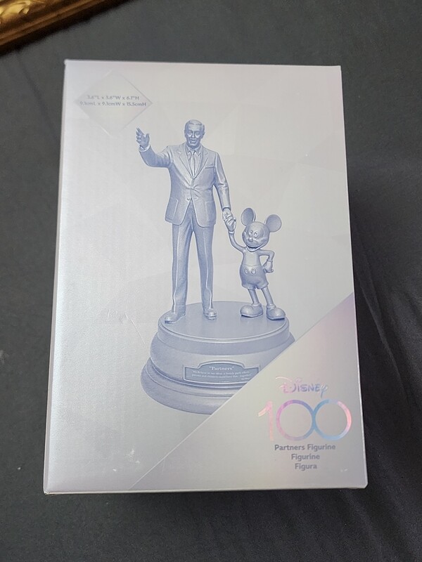 Disney 100 Years Partner Statue Figurine