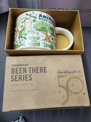 Starbucks Been There WDW 50th Animal Kingdom mug