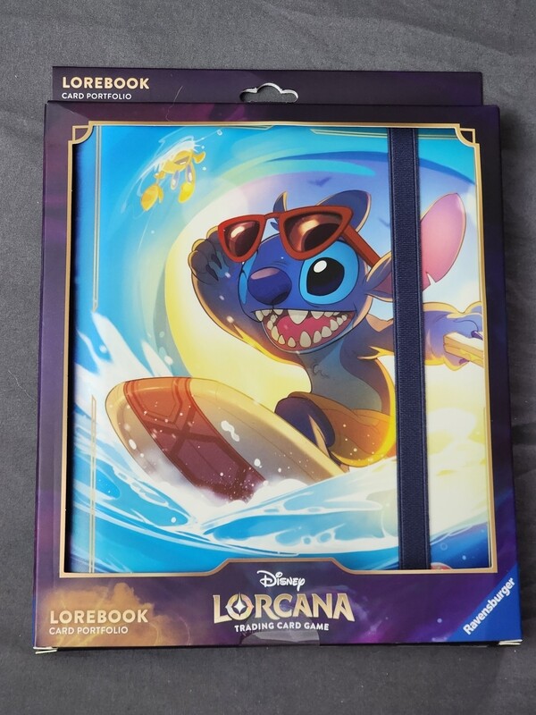 Disney Lorcana Lorebook Card Portfolio Stitch 