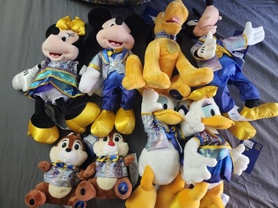 Walt Disney World 50th plush set