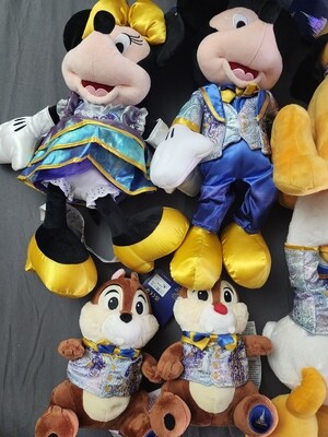 Walt Disney World 50th plush set