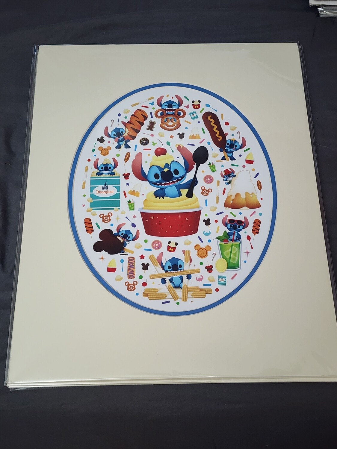 Jerrod Maruyama Little Stitch, Big Appetite matted print