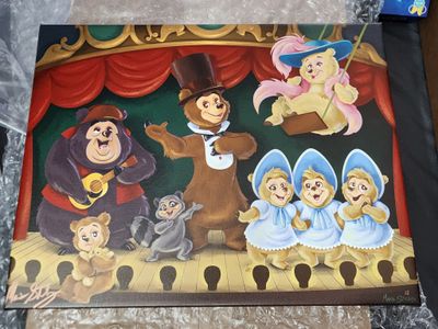 Maria Stuckey Good Ol&#39; Fashion Country Bear Jamboree Gallery Wrap Canvas