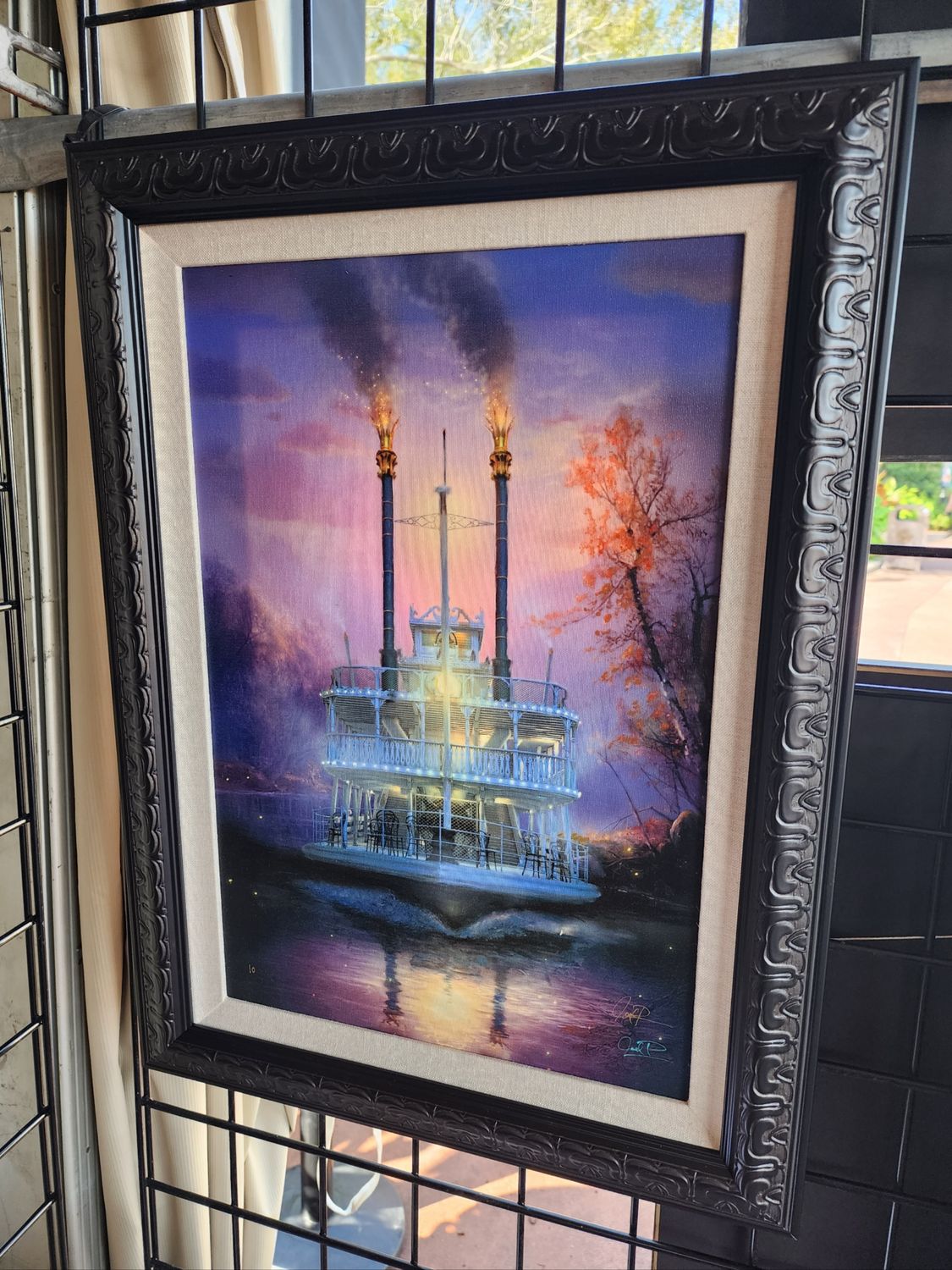 GLOWS #1 of 95 Joel Payne Midnight Stream LE Framed giclee