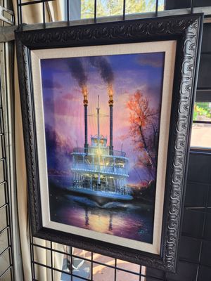 GLOWS Joel Payne Midnight Stream LE Framed giclee #13/95