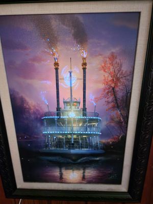 GLOWS Joel Payne Midnight Stream LE Framed giclee #13/95