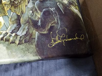 Heather Edwards  God Help The Outcasts signed &amp; numbered canvas 20x30"