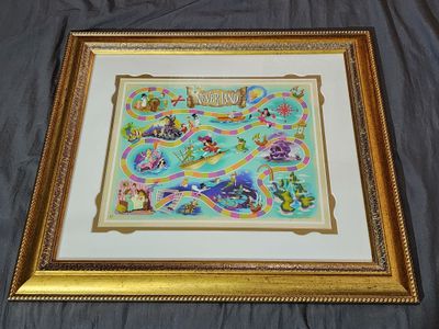 John Coulter Neverland framed giclee 10/95