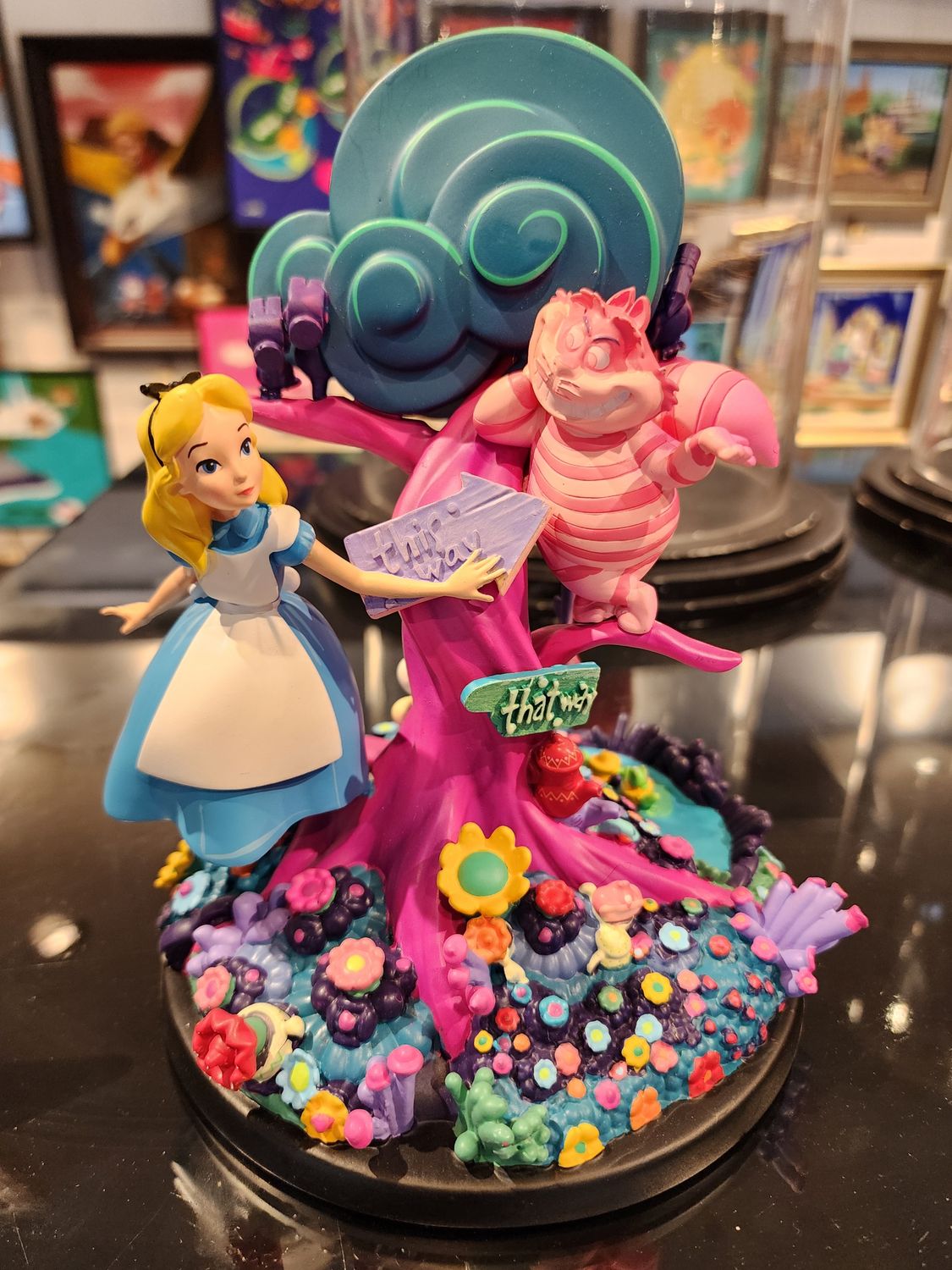 Alice In Wonderland Figurine GLOWS
