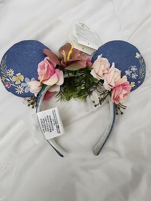 Snow White Flower &amp; Garden headband