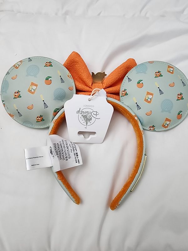 Orange Bird Flower &amp; Garden headband