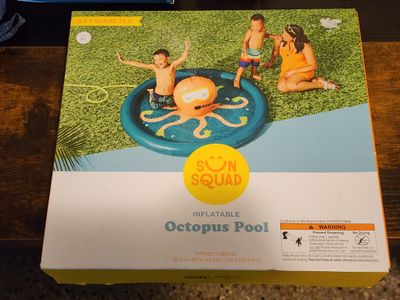5ft Inflatable octopus pool