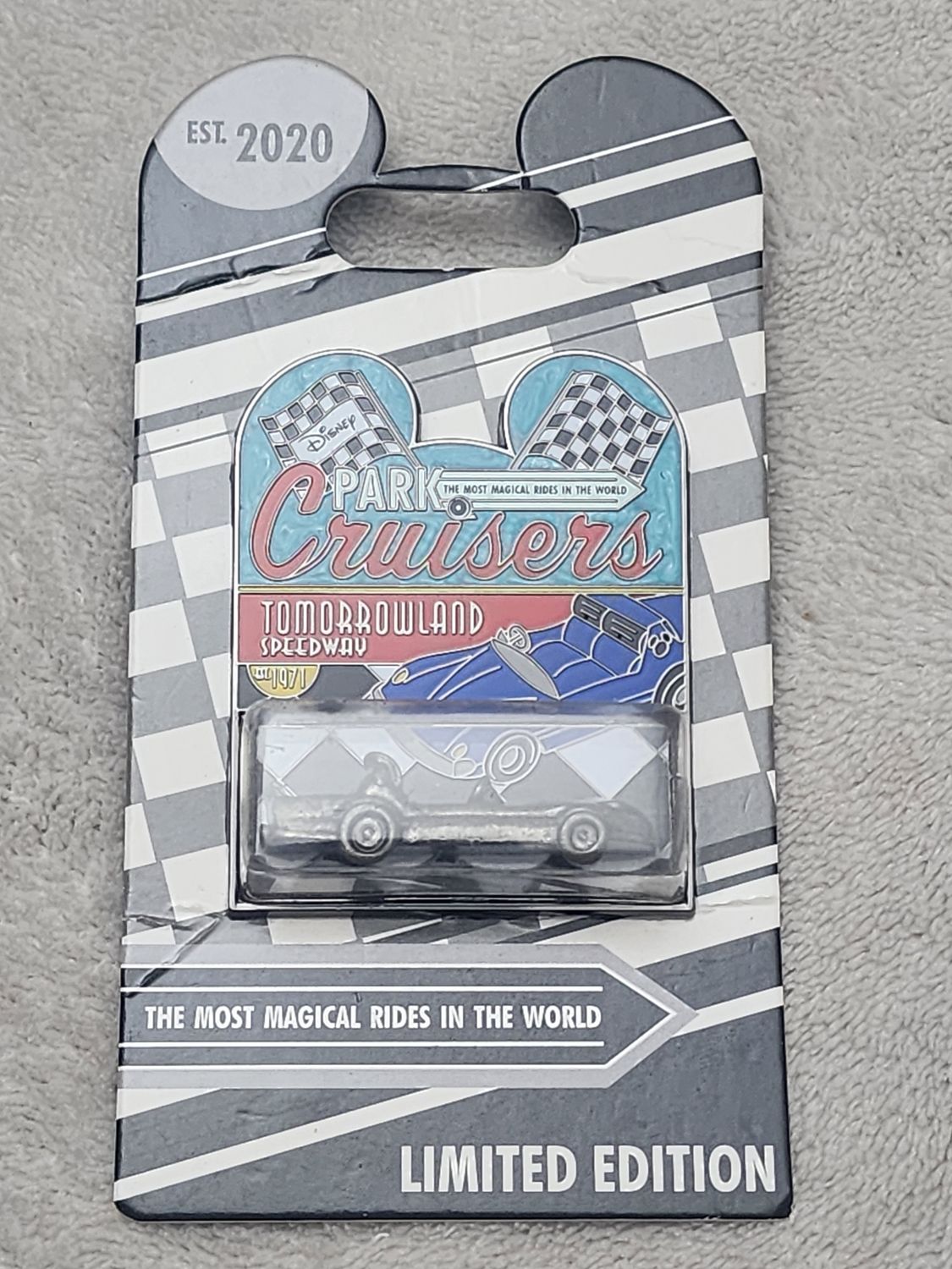 Disney Park Crusiers Tomorrowland Speedway pin