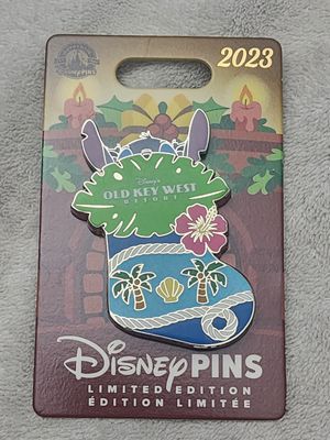 Stitch Stocking Old Key West Resort pin