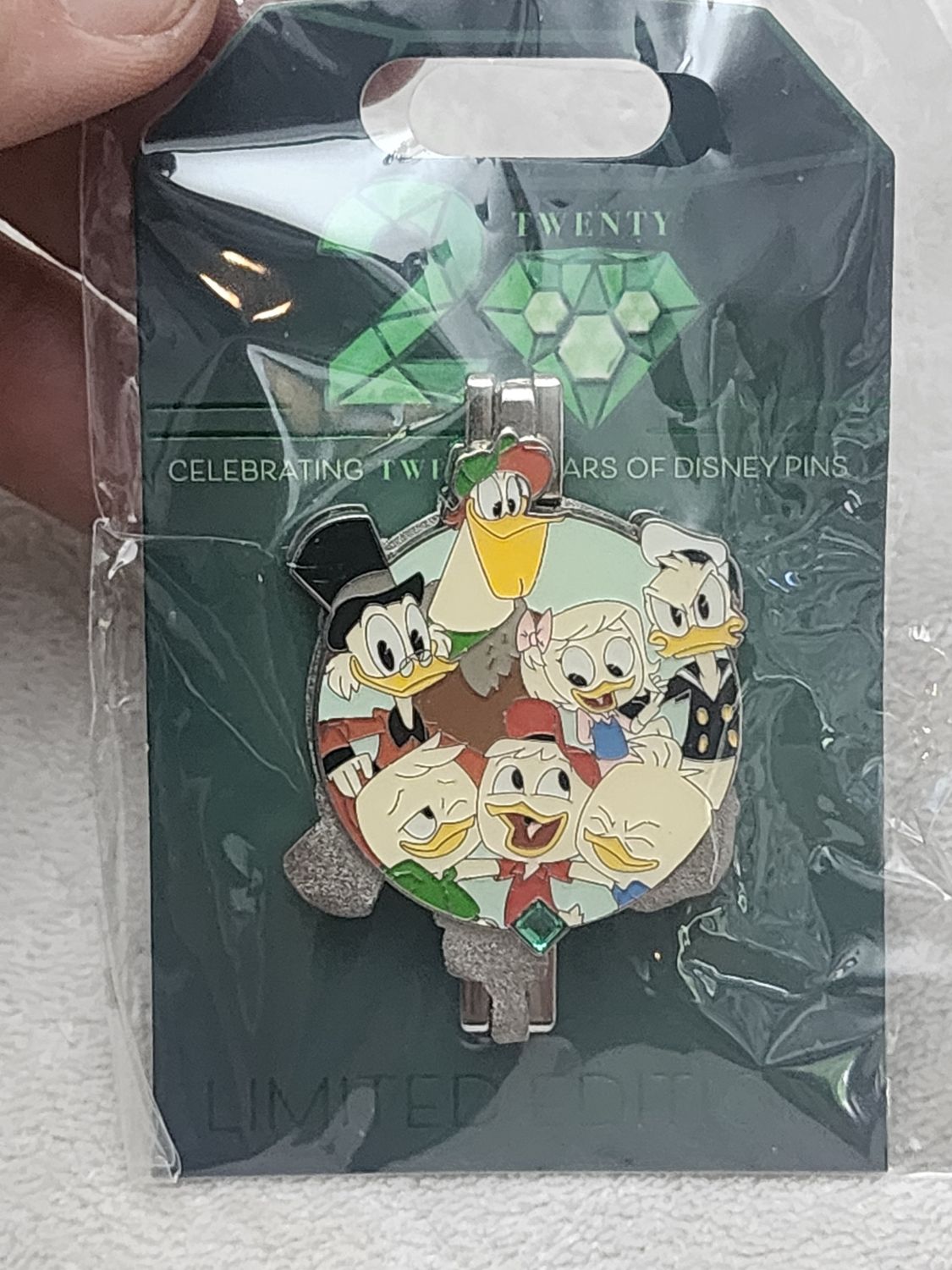 Disney WDW Duck Tales Progress 20 Years of Pin Trading